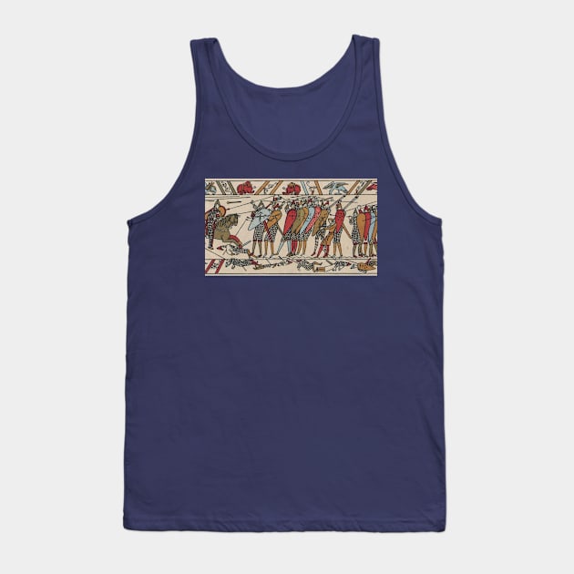 Bayeux Tapestry Tank Top by RoyalCougar